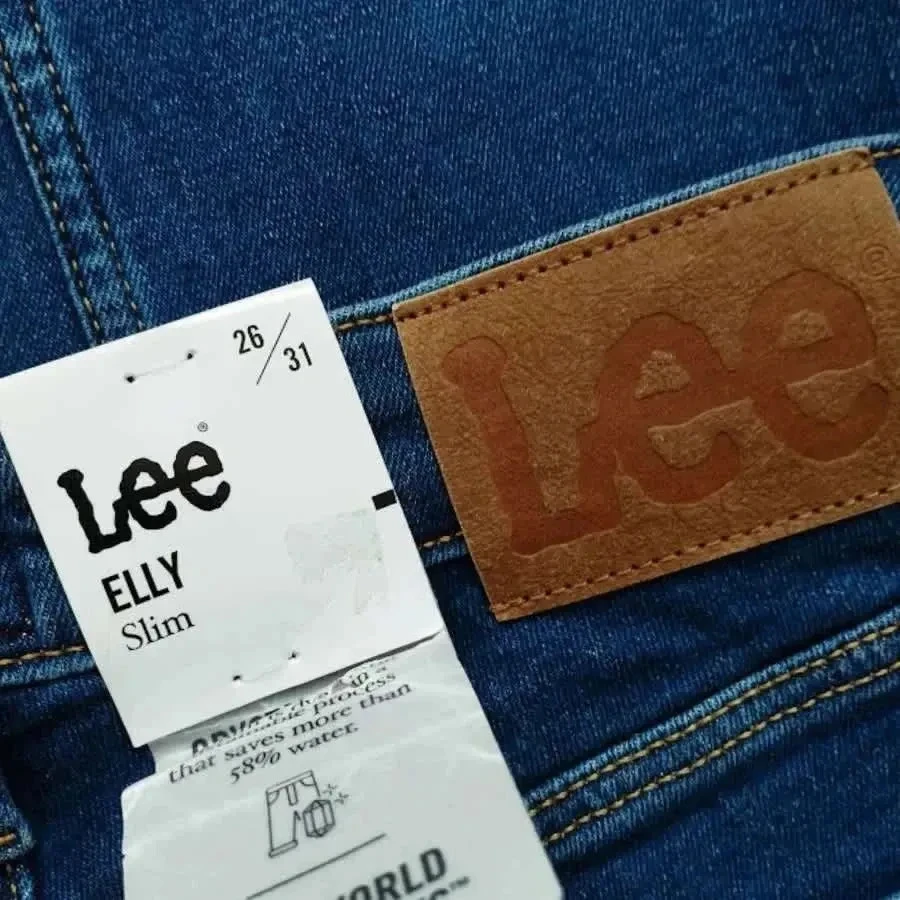Nieuwe LEE jean model elly slim fit - hoge taille - rekbaar - indigo blauw – photo 13